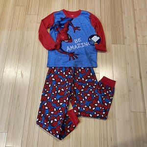 Spiderman Flame Resistant Short Pajama PJ 2 Piece Set Boys Size 6 NWT Spiderman Flame Resistant Short Pajama PJ 2 Piece Set Boys Size 6 NWT